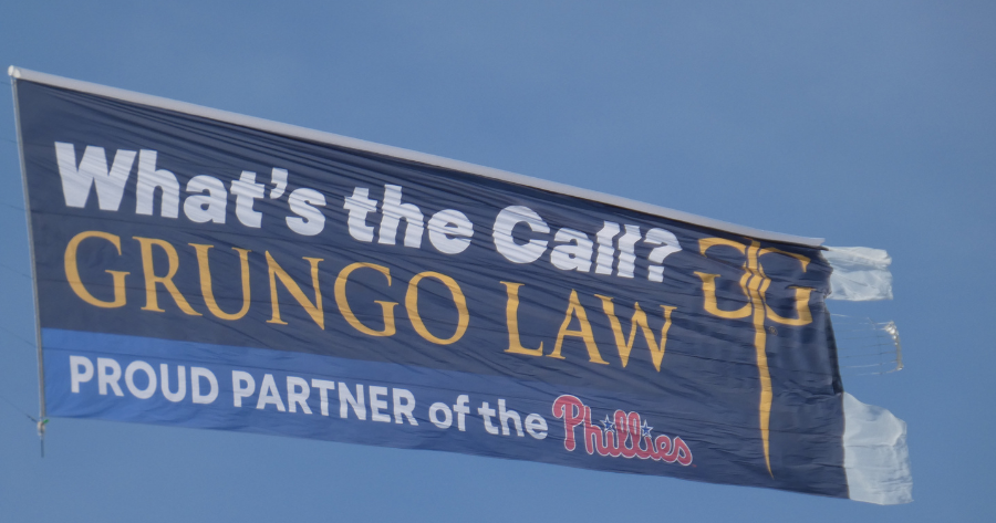Grungo Law Phillies Banner